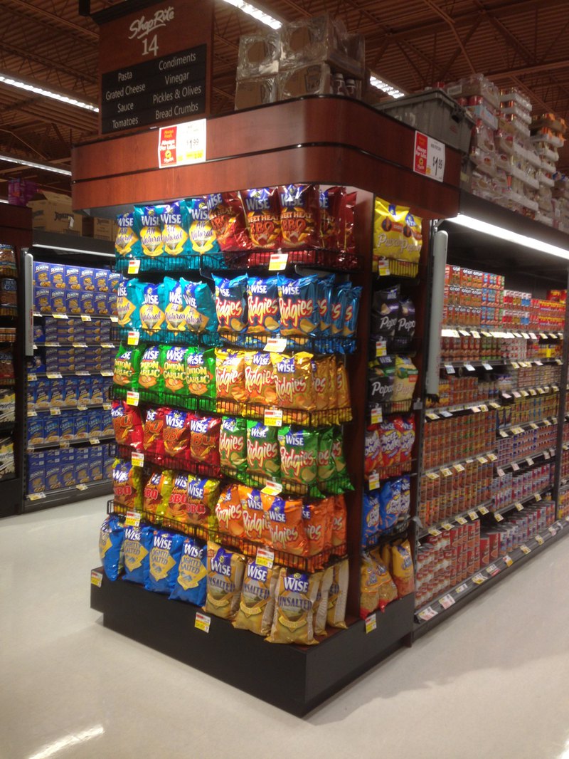 Supermarkets can benefit from custom millwork services to design their product aisles and shelves